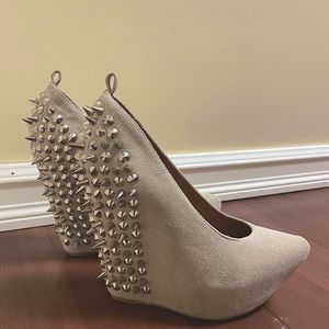 Jeffrey Campbell Spiked/Studded Wedges